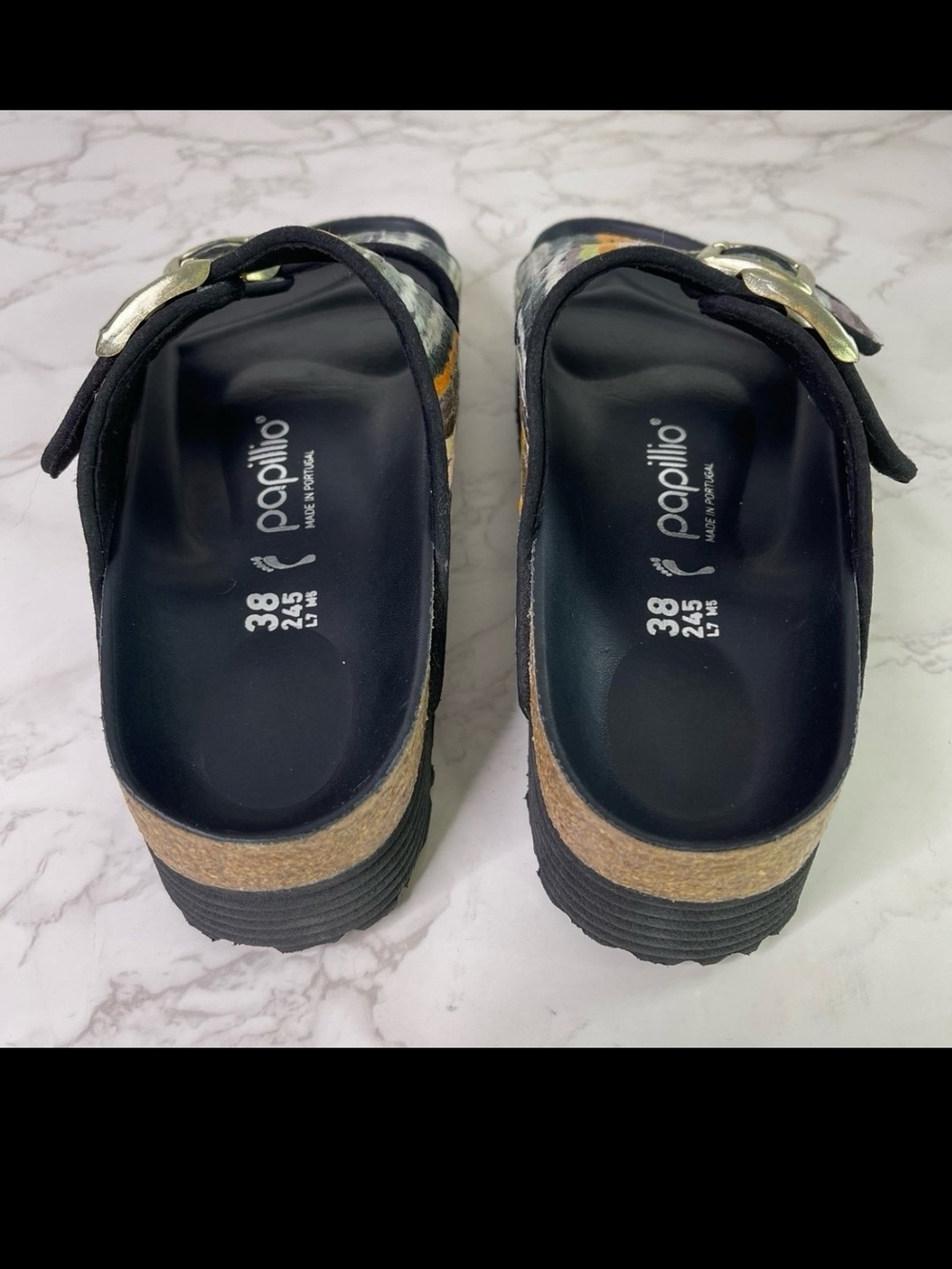 Birkenstock Papillio Arizona Flex Platform Sandals 38 - Picture 10 of 12